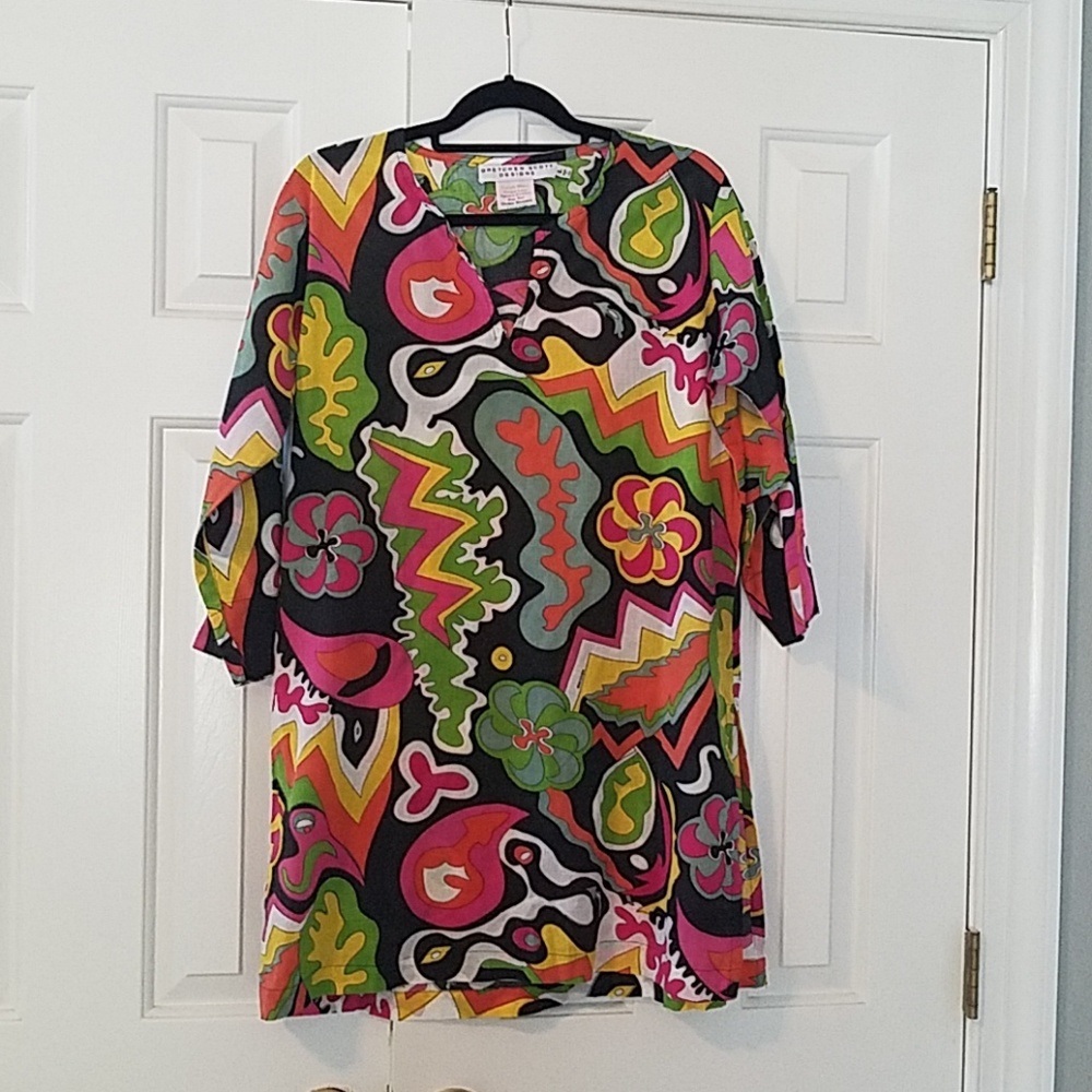 Gretchen Scott cover up tunic